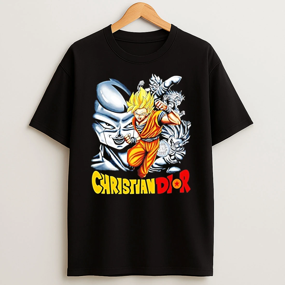 Saiyan Christian Dragon Ball T Shirt