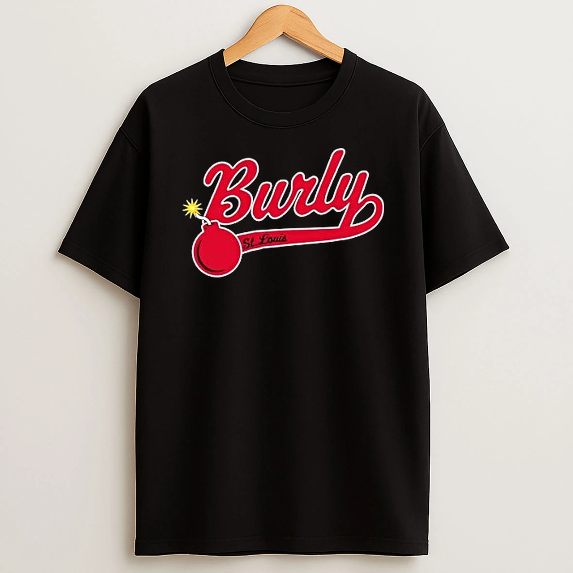 St Louis Burly Bomb T Shirt