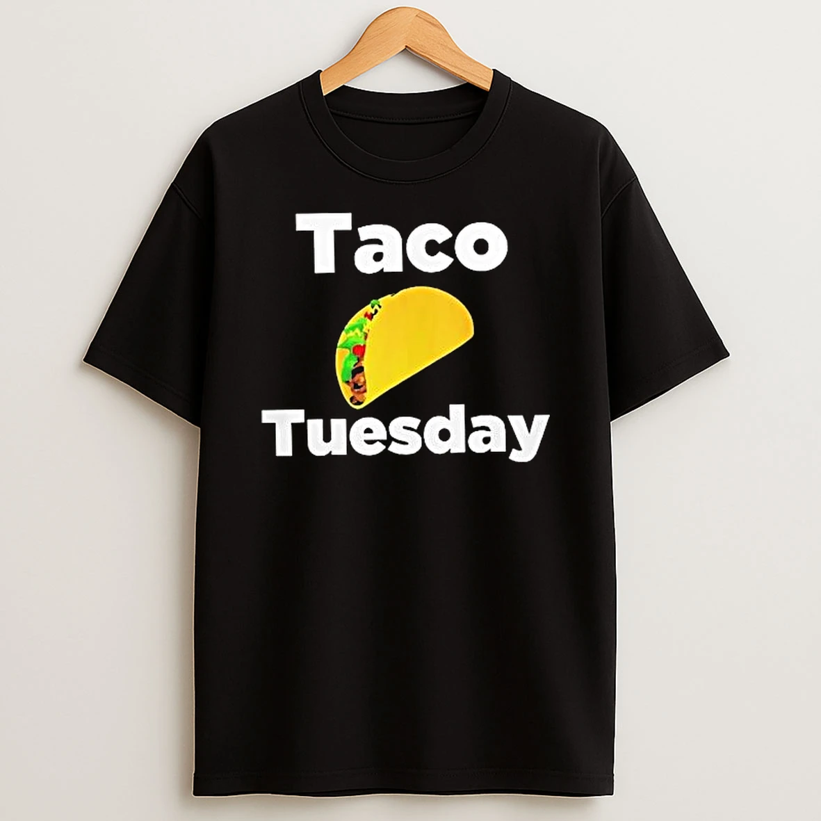 Taco Tuesday Yellow Shell Food Graphic T Shirt