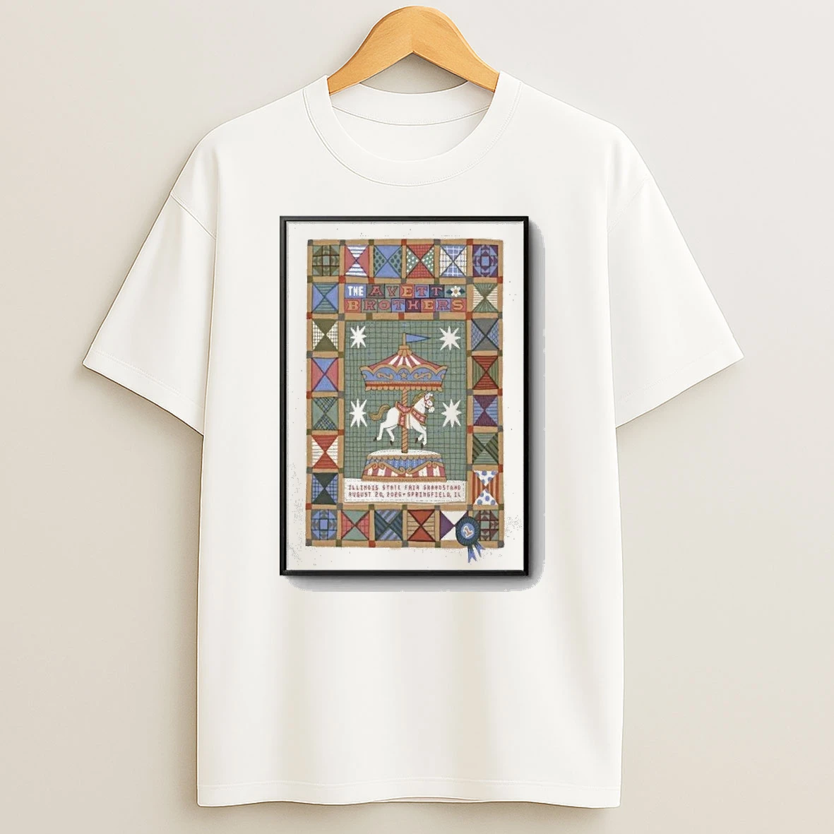 The Avett Brothers Illinois State Fairgrounds Il State Fair In Springfield Il Aug 20 2026 T Shirt