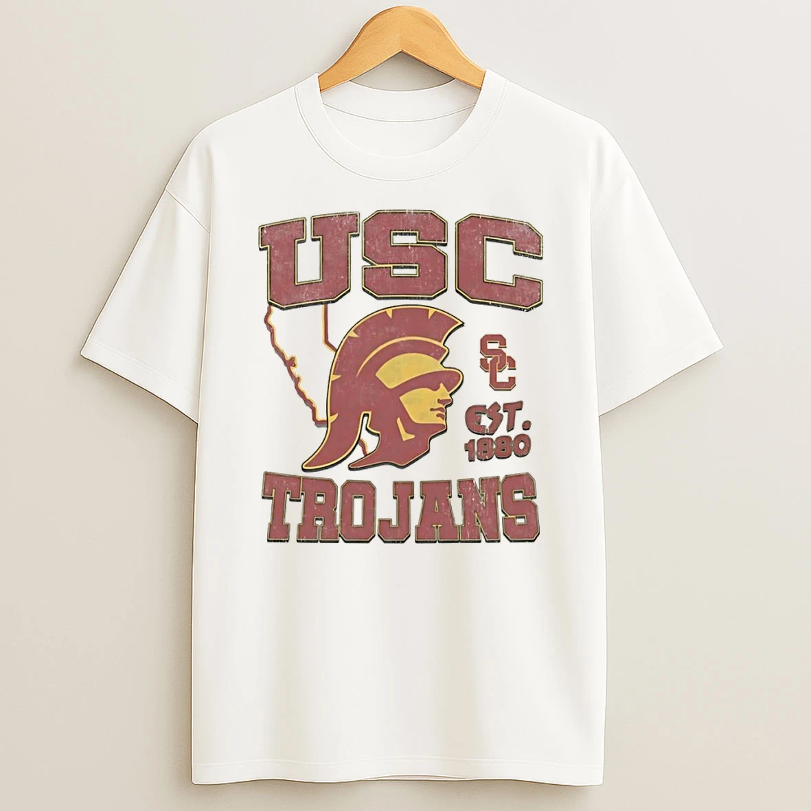 Usc Trojans Est 1880 University Of Southern California T Shirt