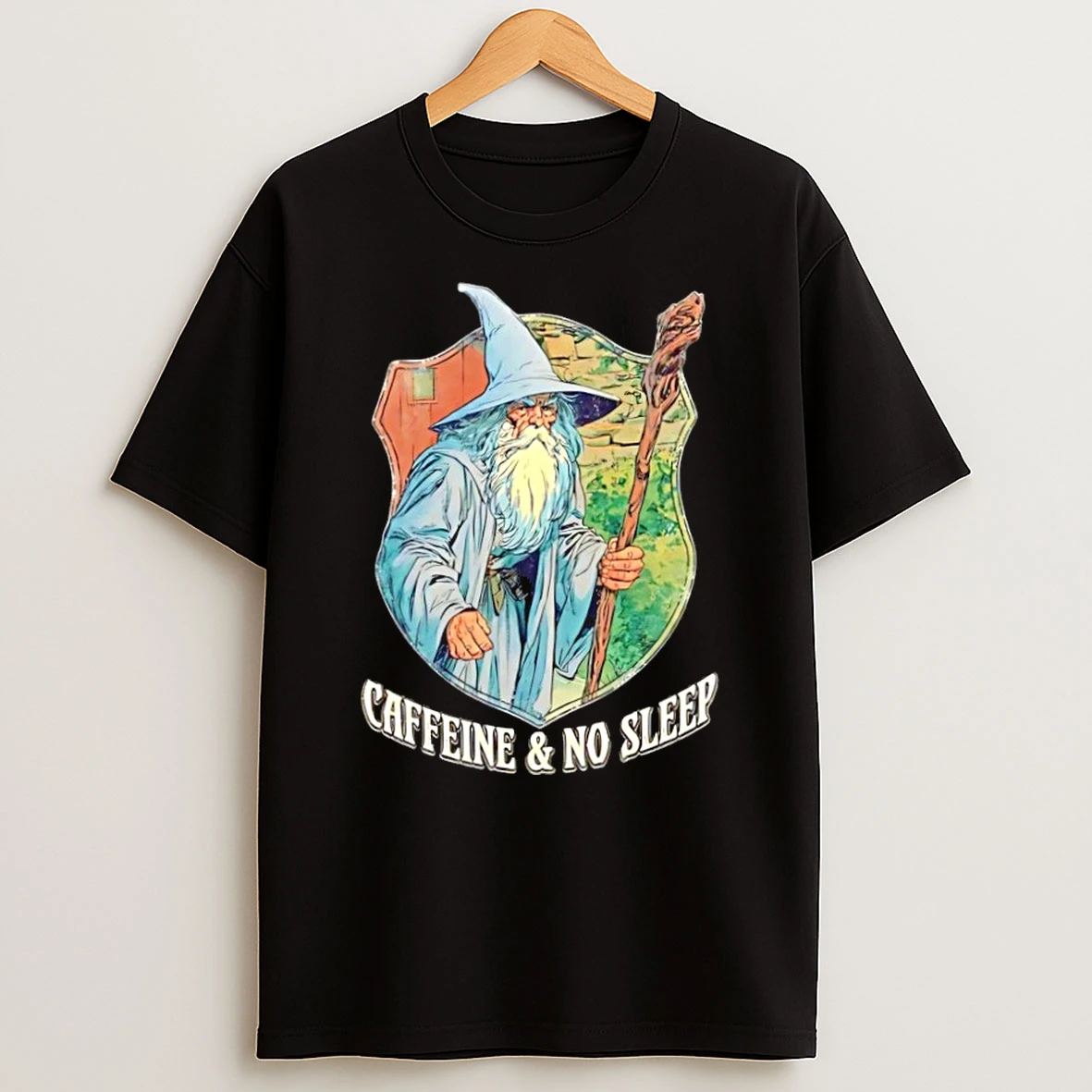 Wizard Caffeine And No Sleep T Shirt