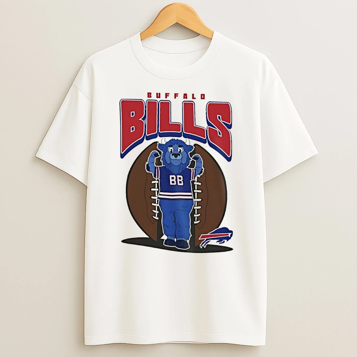 Yj2vvxxi Buffalo Bills Billy Buffalo Mascot Mania Nfl 2026 T Shirt