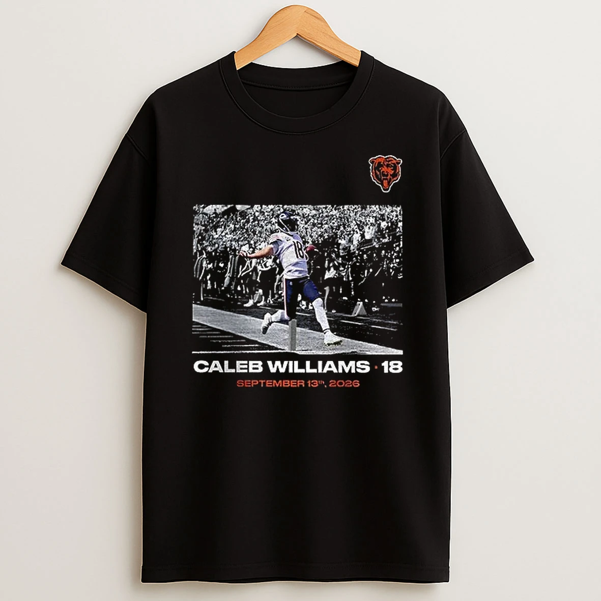 Classic Caleb Williams Chicago Bears Nfl Flash Features Week 1 Sept 2026 T Shirt