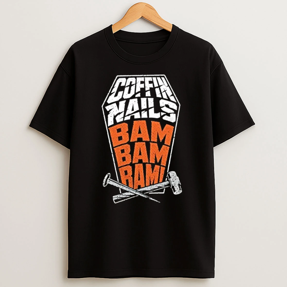Classic Coffin Nails 20 Bam Bam Bam Cincinnati Bengals T Shirt