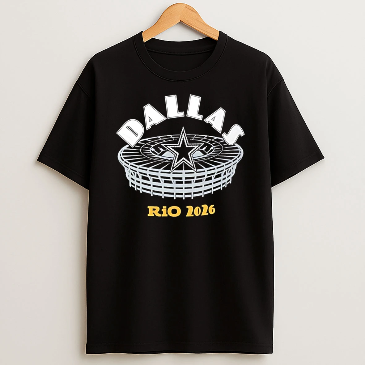 Classic Dallas Cowboys Nfl Rio 2026 Stadium Graphic T Shirt