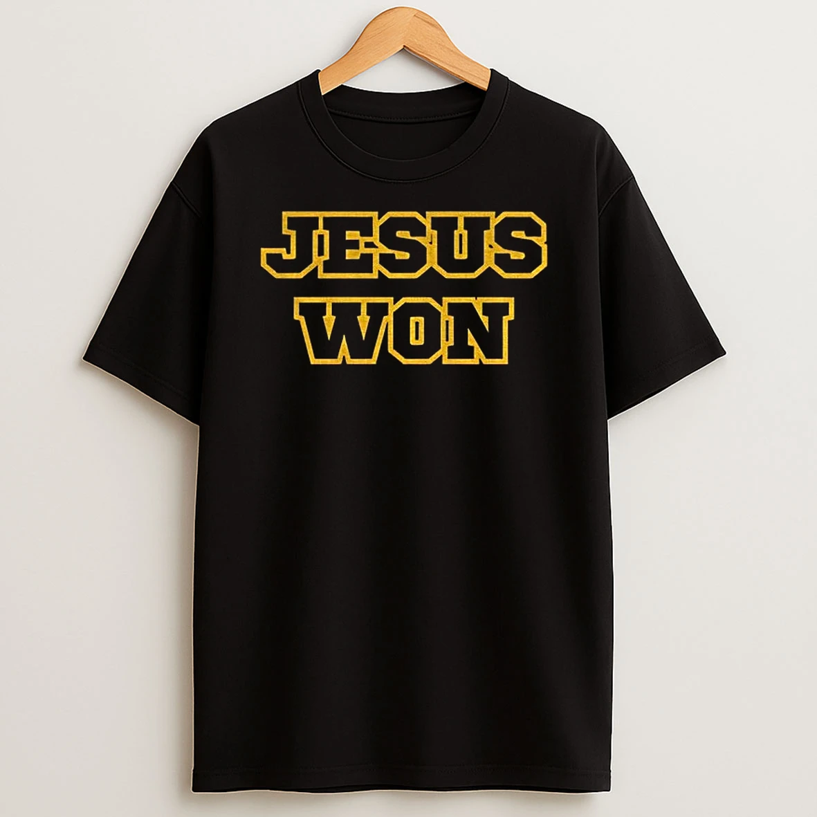 Classic Jesus Won Steelers T Shirt