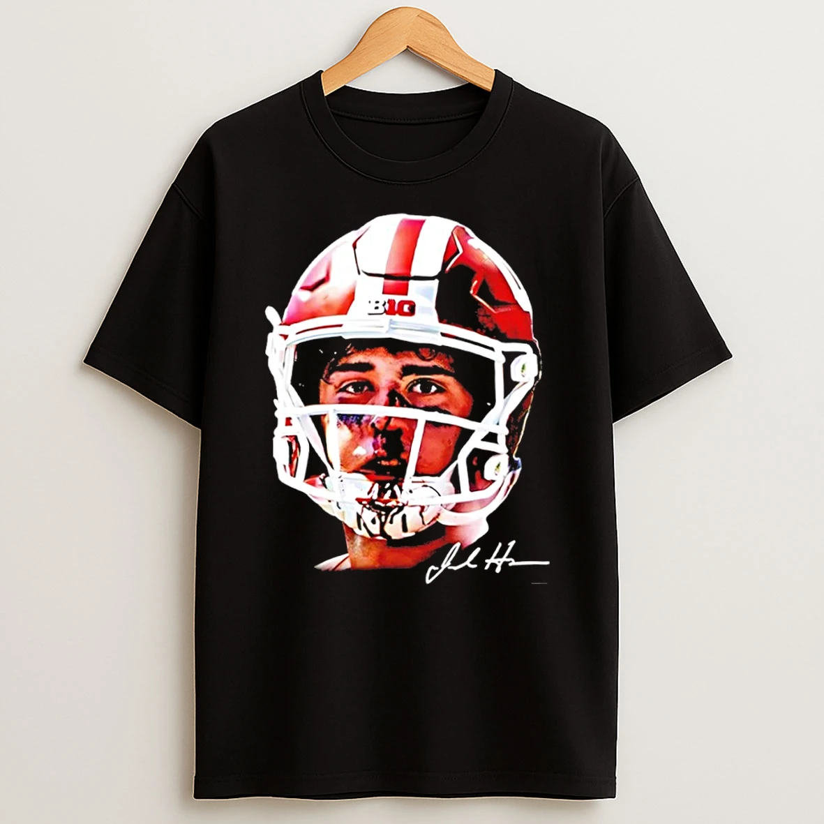 Classic Josh Hoover Indiana Hoosiers Ncaa Football Swag Head Signature T Shirt