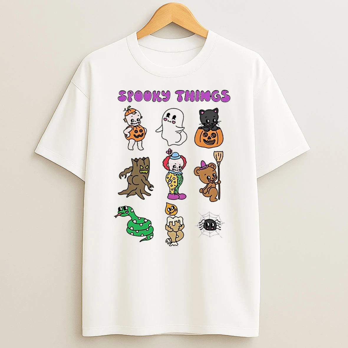 Classic Spooky Things Halloween 2026 T Shirt