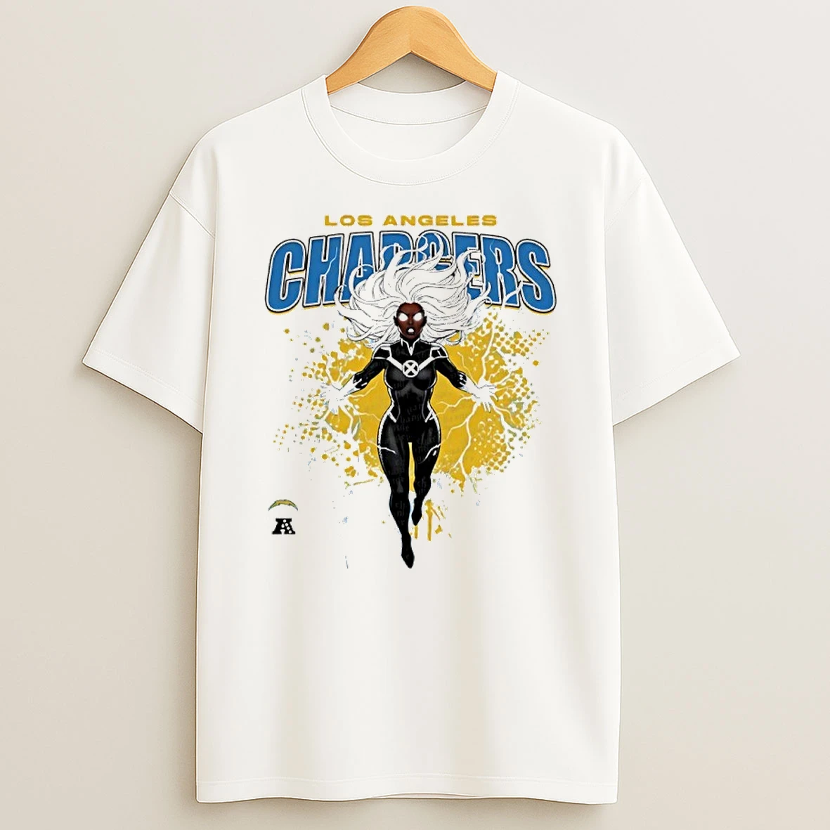 Classic Storm Los Angeles Chargers X Men Marvel T Shirt