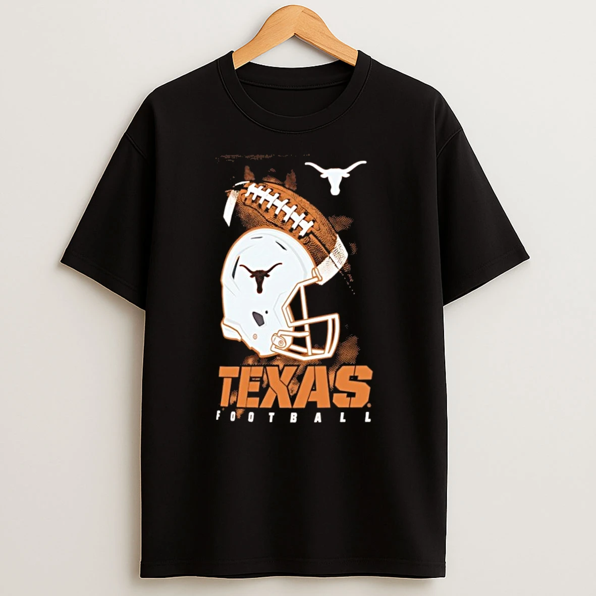Classic Texas Longhorns For The Glory Ncaa Football Helmet T Shirt
