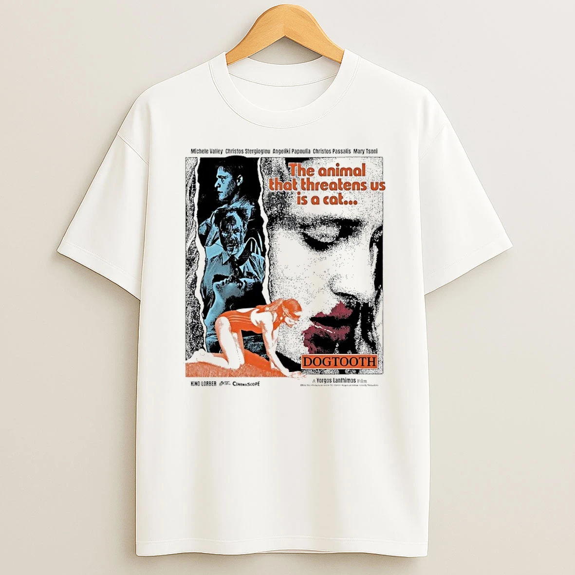 Classic The Animal That Threatens Us Is A Cat Dogtooth T Shirt