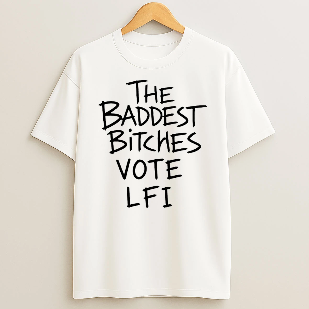 Classic The Baddest Bitches Vote Lfi La France Insoumise T Shirt