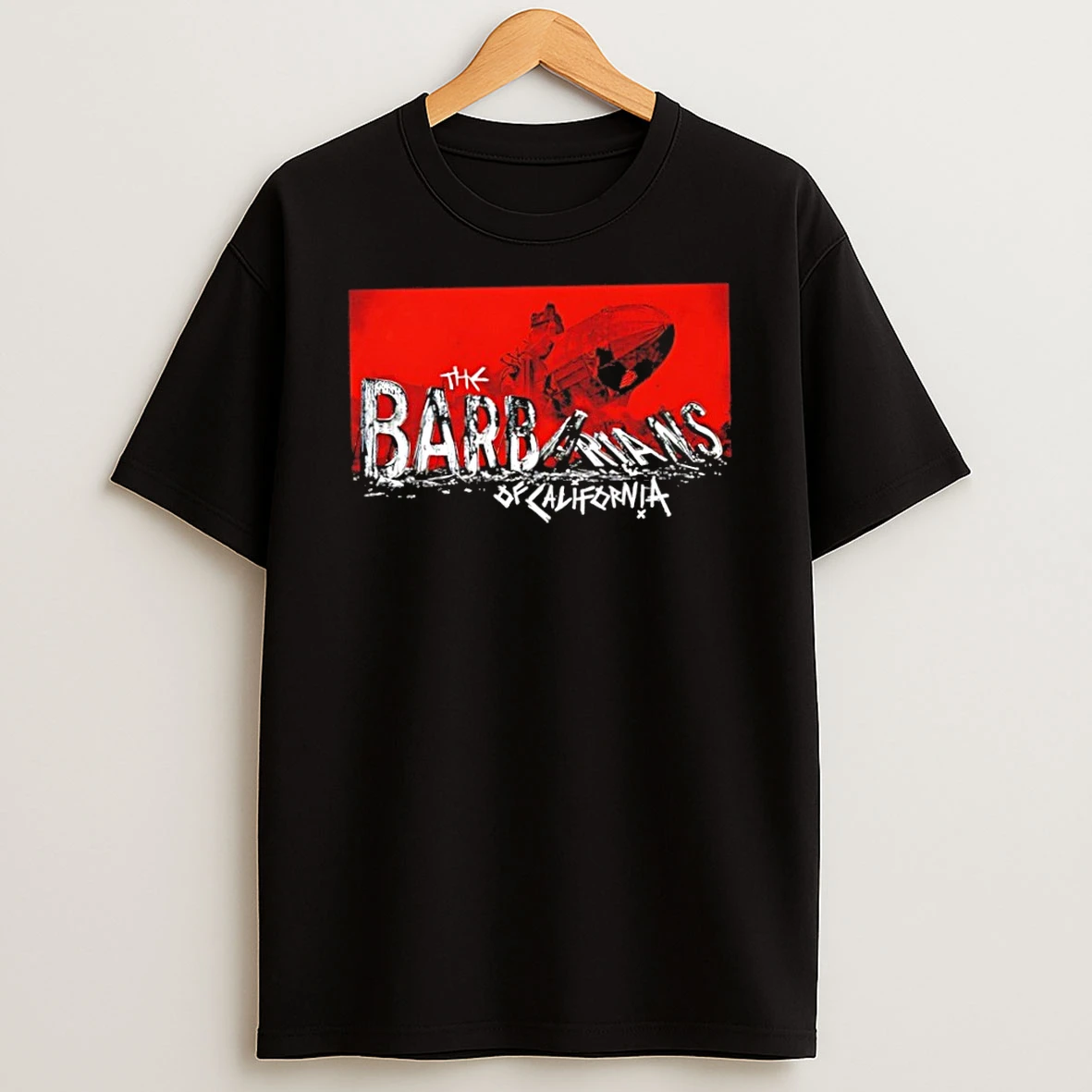 Classic The Barbarians Of California Crash T Shirt