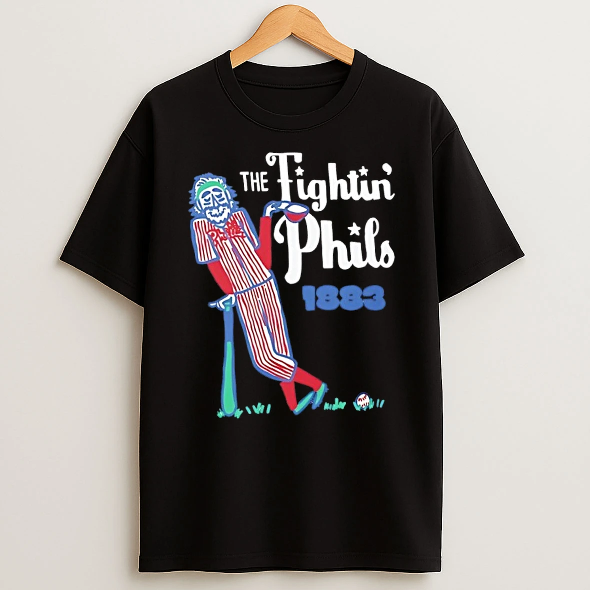 Classic The Fightin Phils 1883 Philadelphia Phillies T Shirt