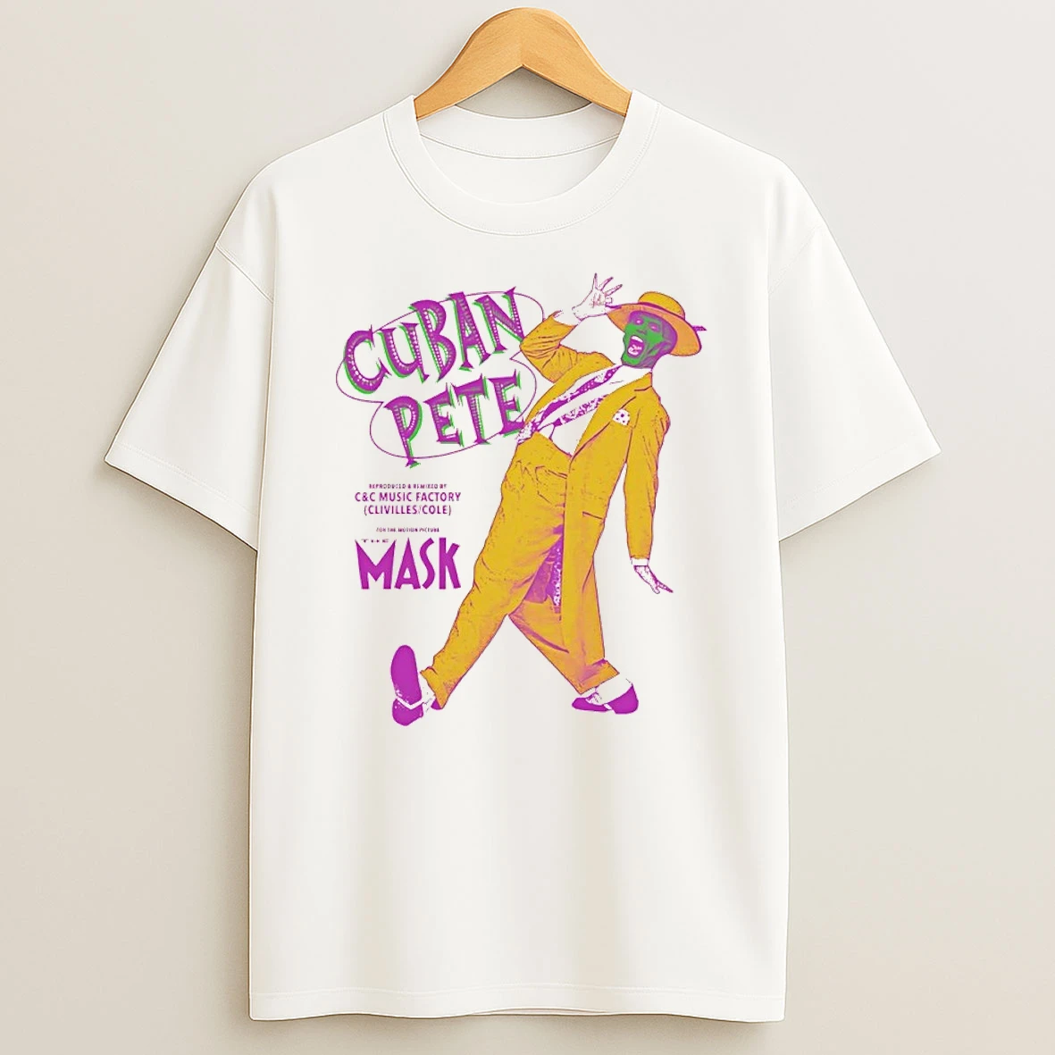 Classic The Mask Cuban Pete Graphic T Shirt