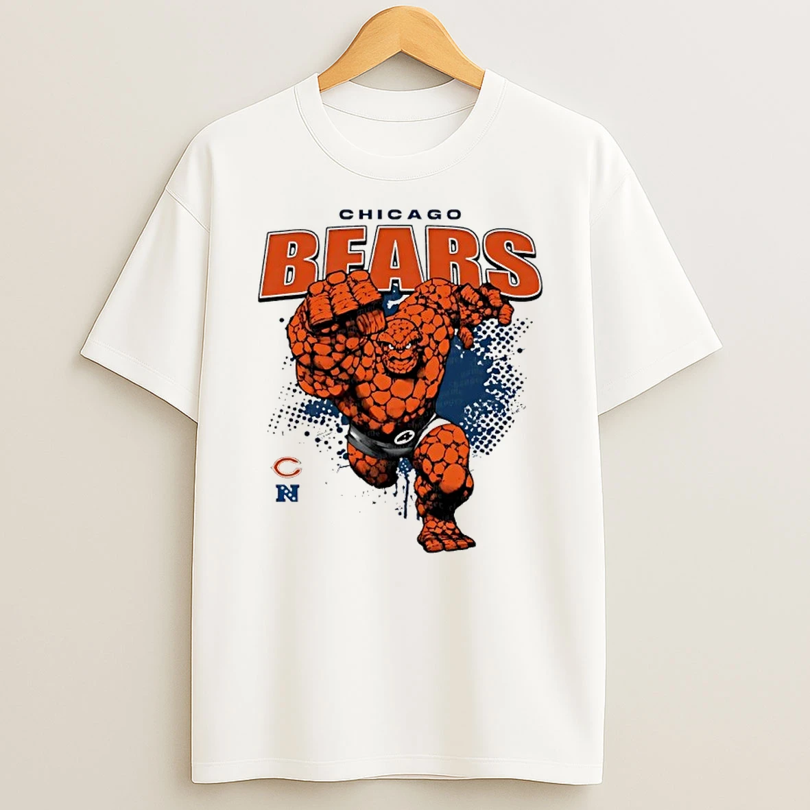 Classic The Thing Chicago Bears Nfl Football Graphic T Shirt