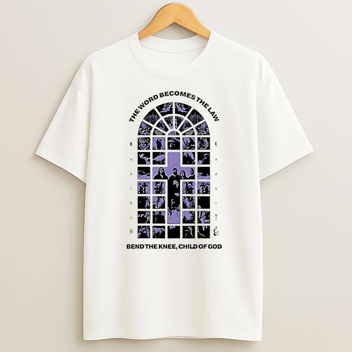 Classic The World Becomes The Law Bend The Knee Child Of God Knocked Loose T Shirt