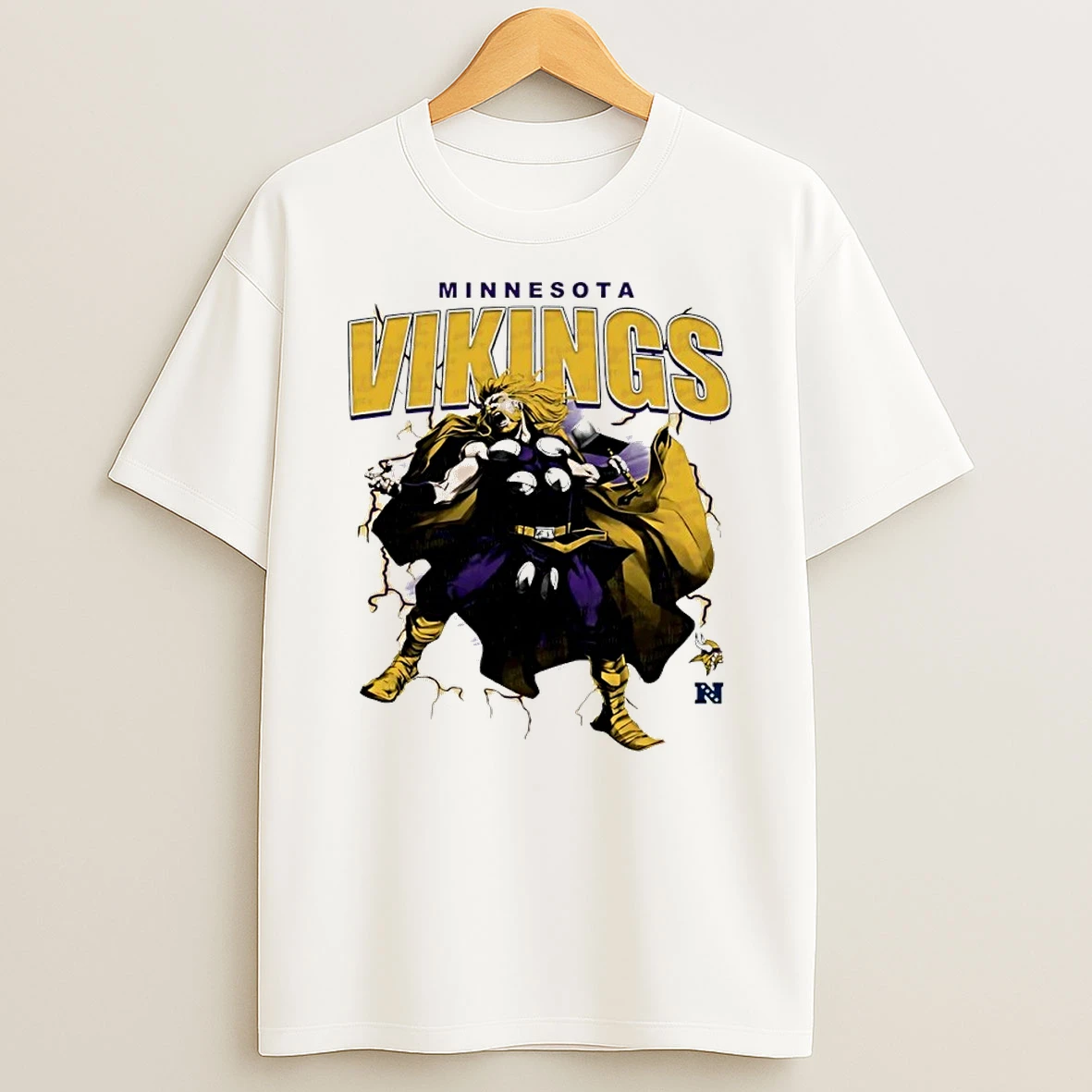 Classic Thor X Minnesota Vikings Nfl Football Graphic T Shirt