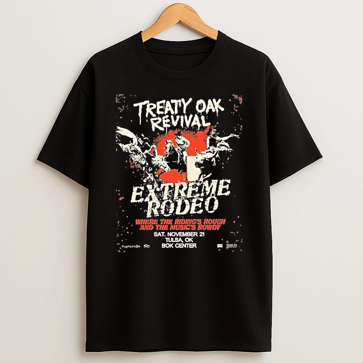 Classic Treaty Oak Revival Tulsa Ok Event At Bok Center In Tulsa Ok On November 21 2026 T Shirt