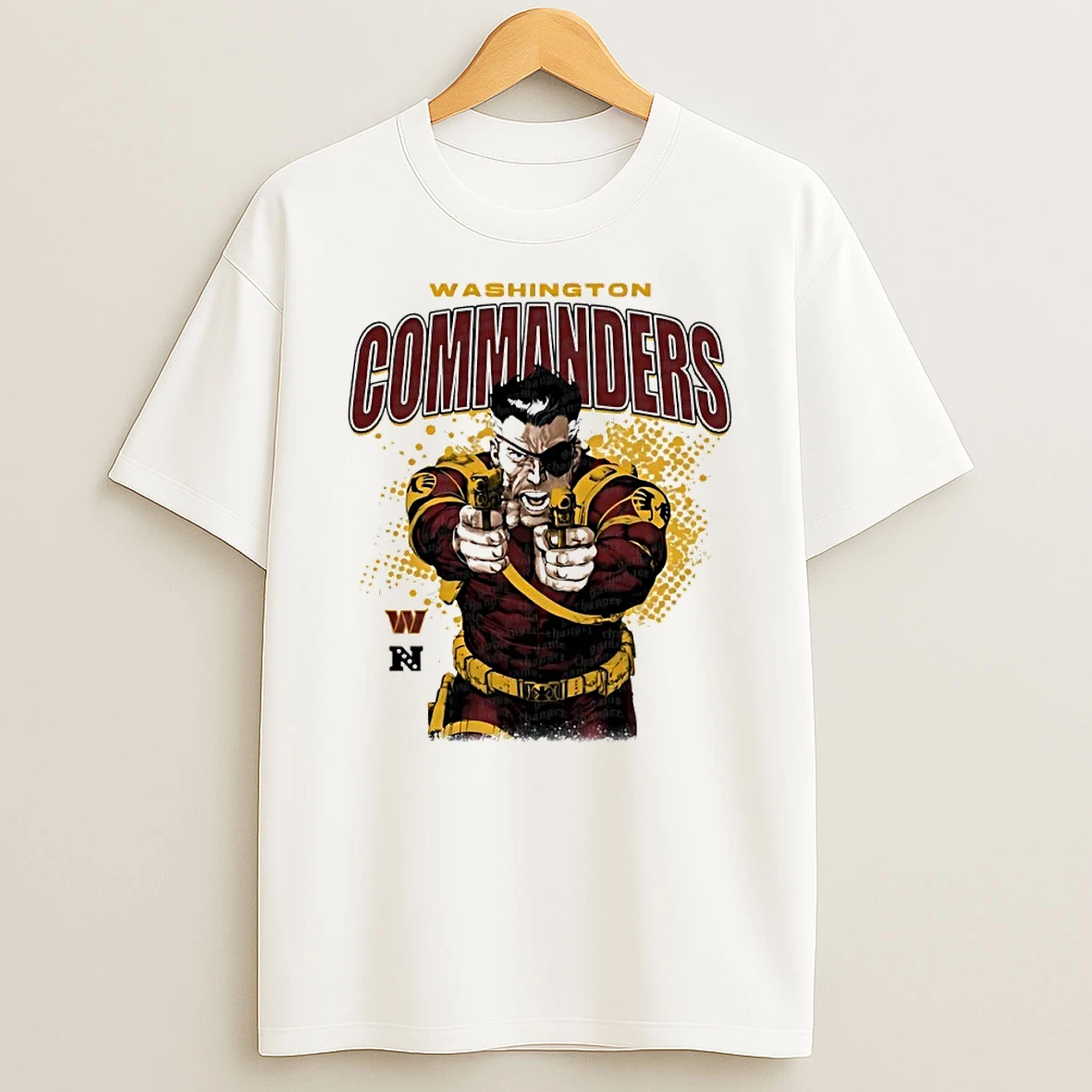 Classic Washington Commanders Nfl X Nick Fury T Shirt