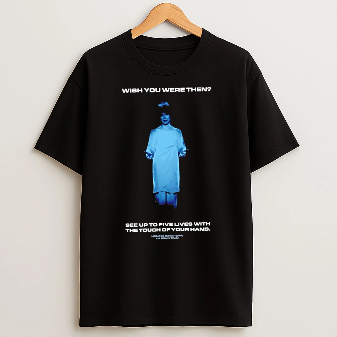 Classic Wish You Were Then See Up To Five Lives With Touch Of Your Hand Defending Your Life T Shirt
