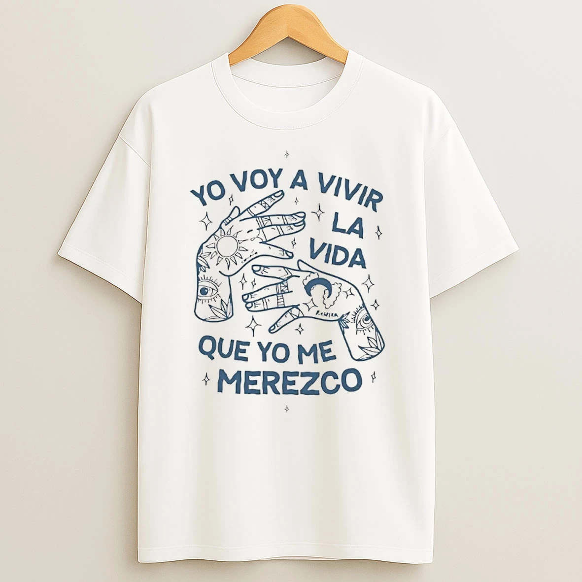 Classic Yo Voy A Vivir La Vida Que Yo Me Merezco T Shirt