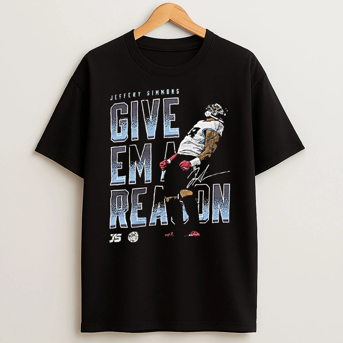 Officials Jeffery Simmons Nfl Give Em A Reason Football Player Screaming Flexing Tank Top T Shirt Sweatshirt
