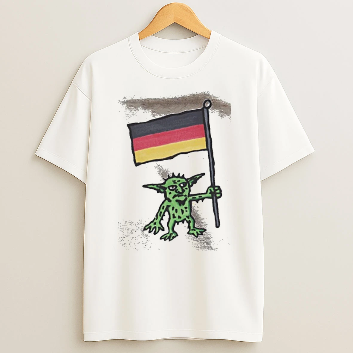 Officials Juhu Deutschland Goblin With German Flag T Shirt Sweatshirt