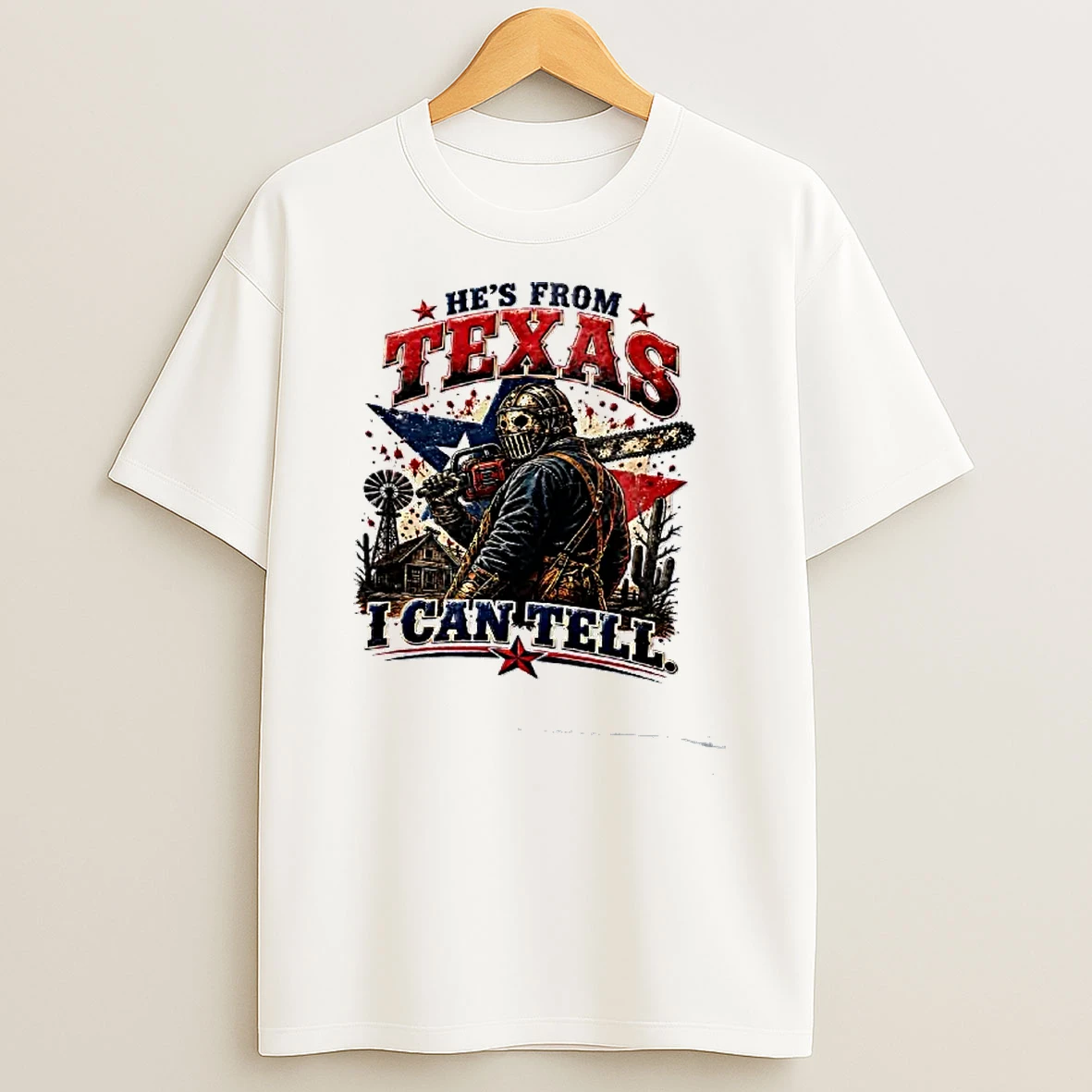 Officials Leatherface Texas Chainsaw Massacre He Is From Texas I Can Tell T Shirt Sweatshirt