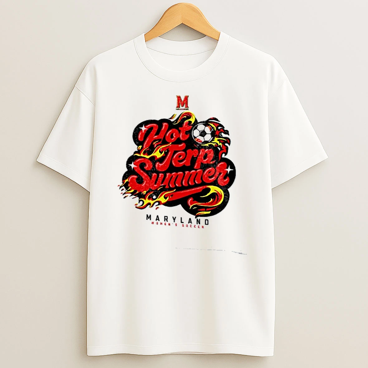 Officials Maryland Womens Soccer Hot Terp Summer T Shirt Sweatshirt