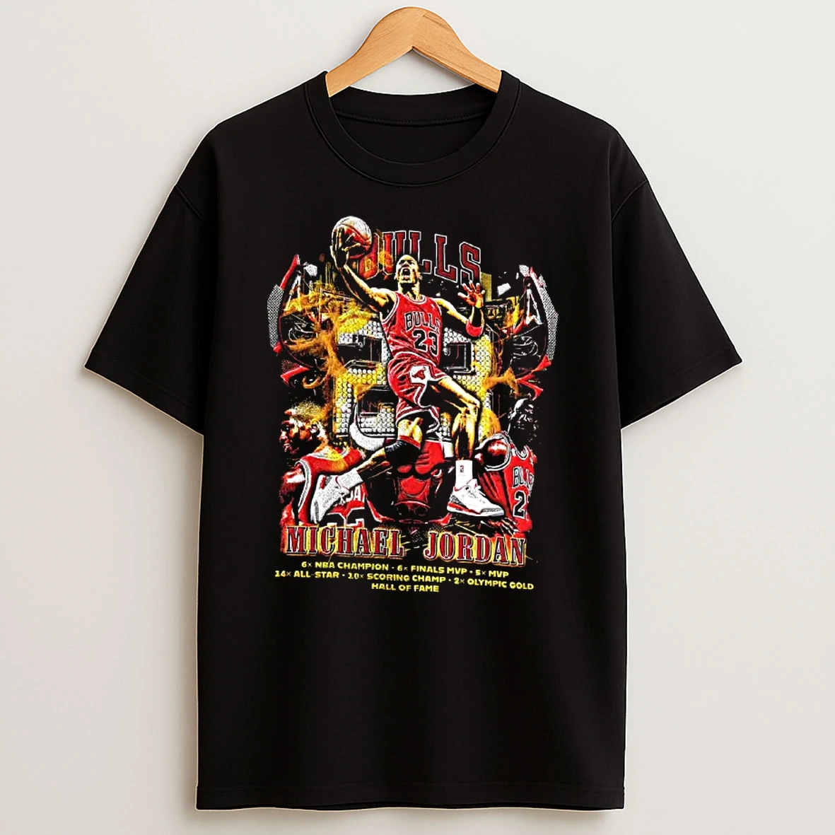 Officials Michael Jordan Chicago Bulls Nba 6x Champion 14x All Star 10x Scoring Champ T Shirt Sweatshirt
