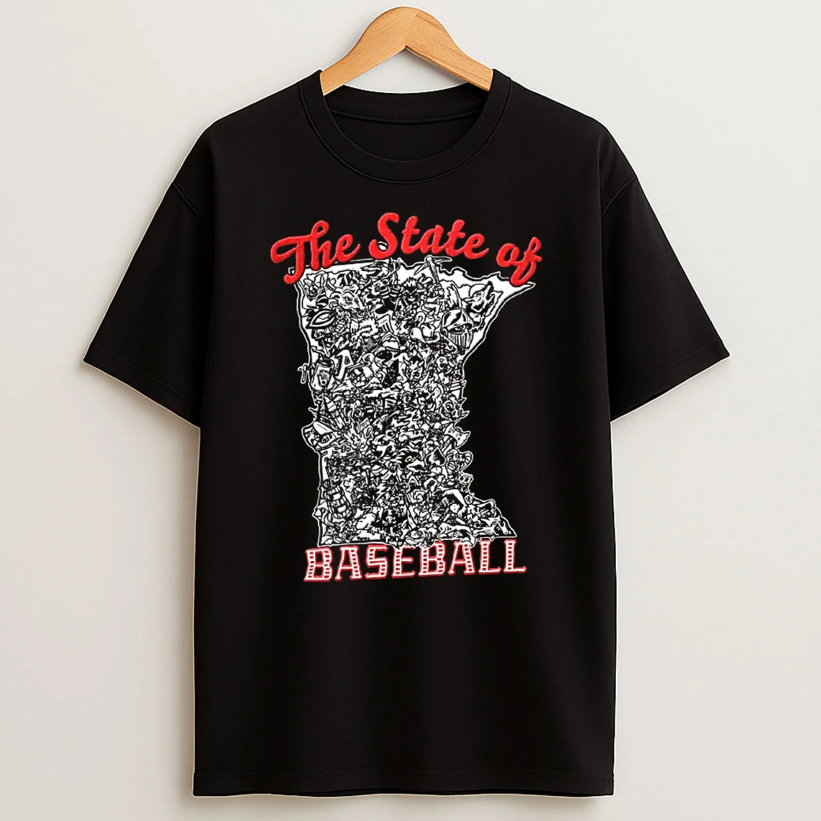 Officials Minnesota Baseball Teams Mascot Collage The State Of Baseball For Baseball Tank Top T Shirt Sweatshirt