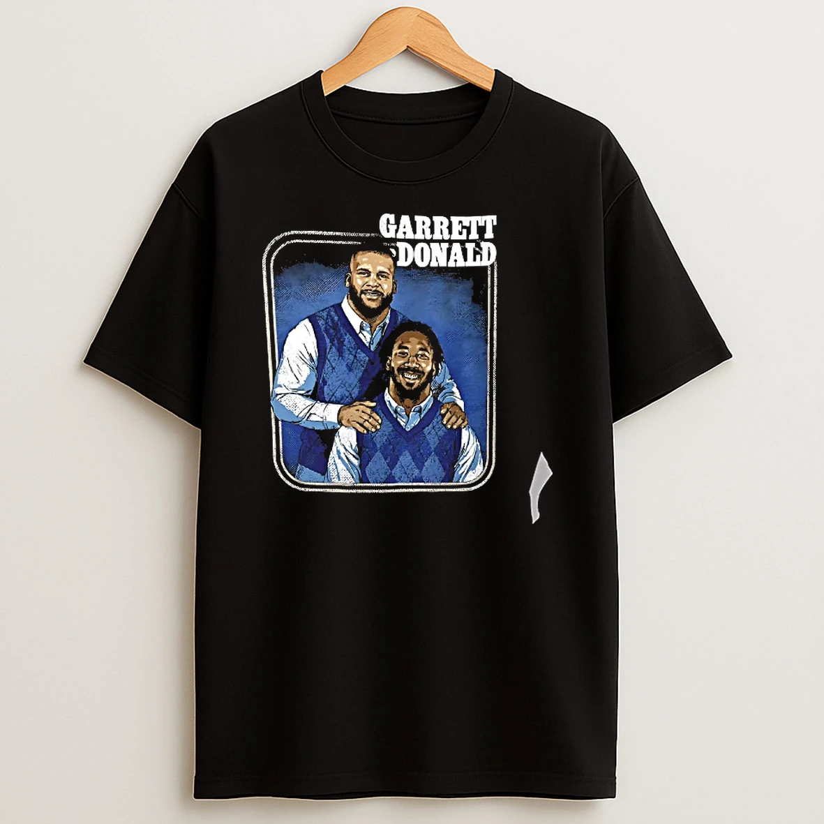 Officials Myles Garrett Aaron Donald Nfl Two Men Vest Portrait Step Brothers T Shirt Sweatshirt