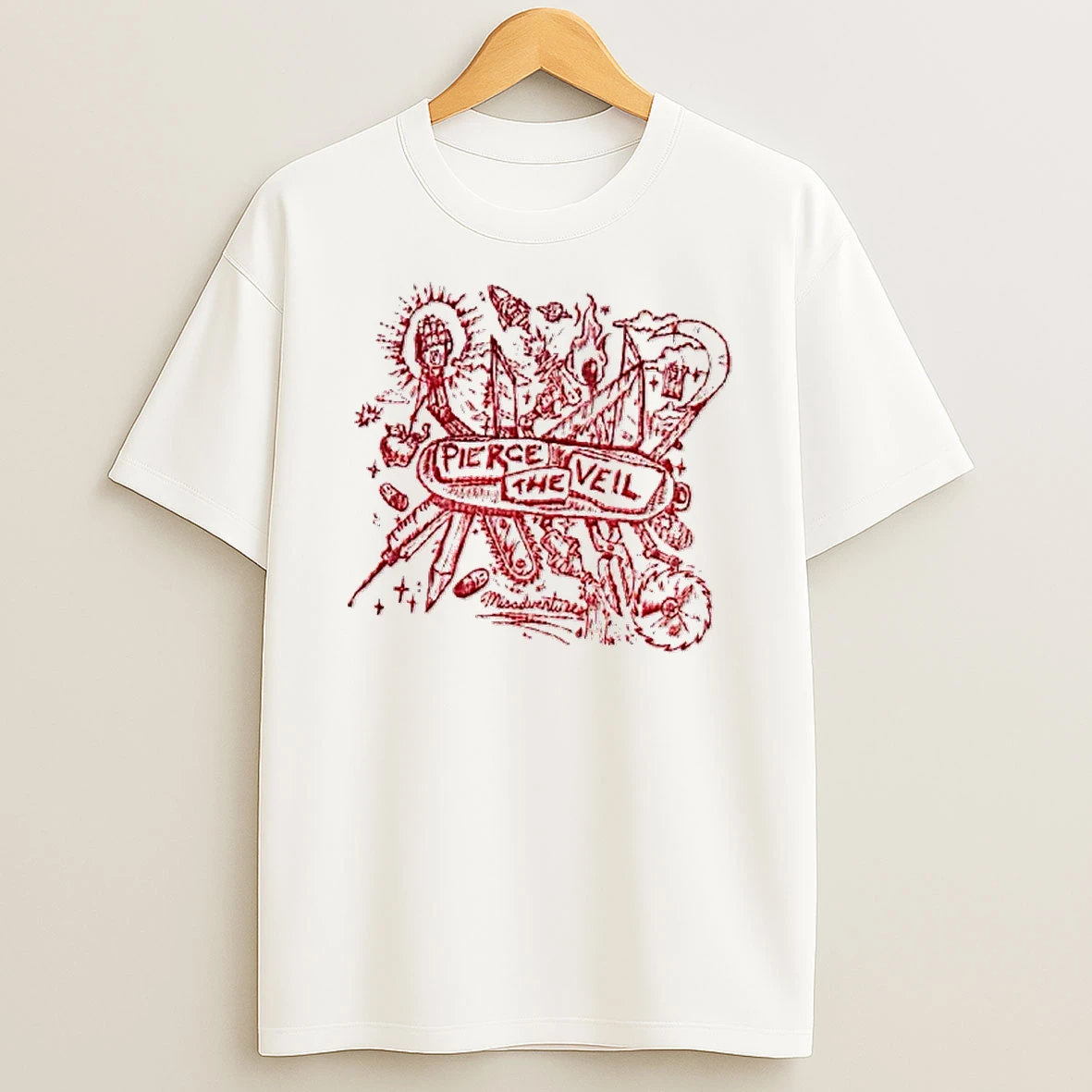 Officials Pierce The Veil Misadventures Band T Shirt Sweatshirt