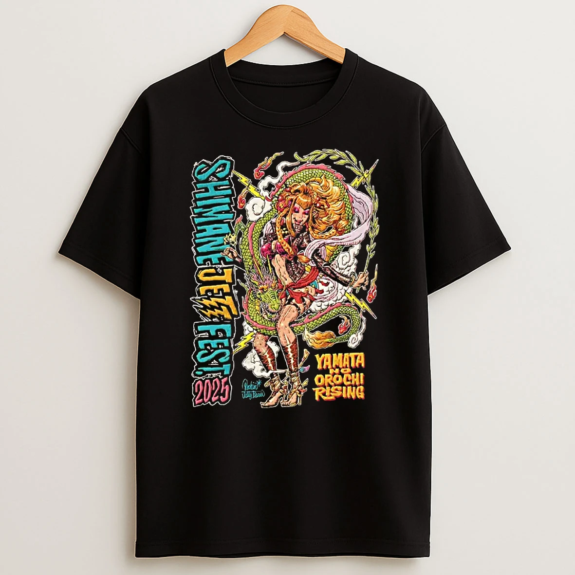 Officials Rockin Jelly Bean Shimane Jet Fest Yamata No Orochi Rising 2025 Tank Top T Shirt Sweatshirt