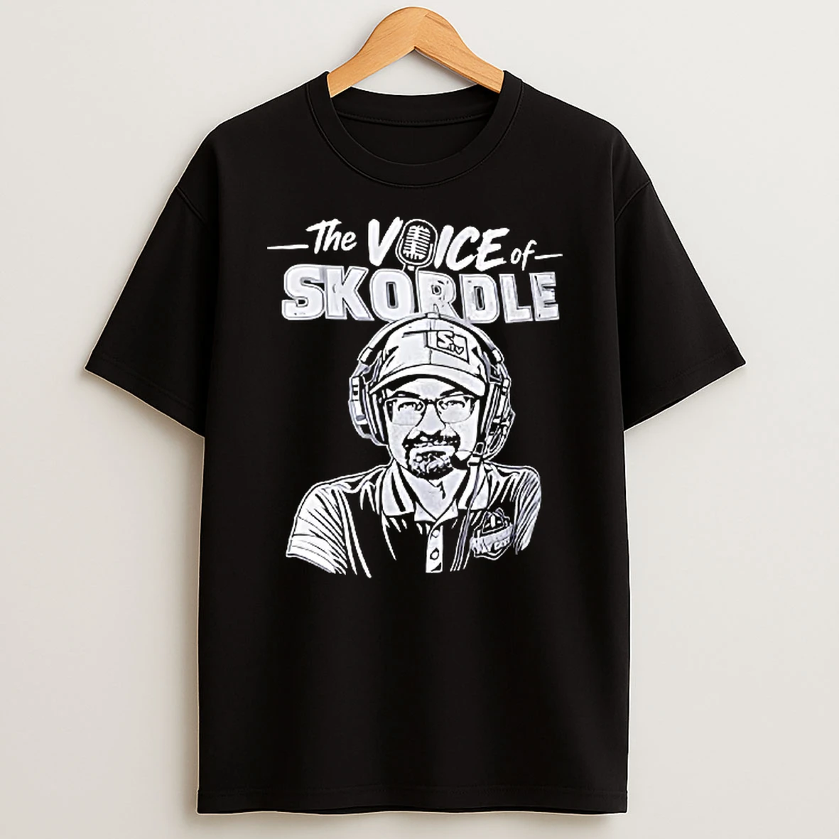 Officials The Voice Of Skordle Podcast Broadcaster Sports Commentator Apparel Fan T Shirt Sweatshirt