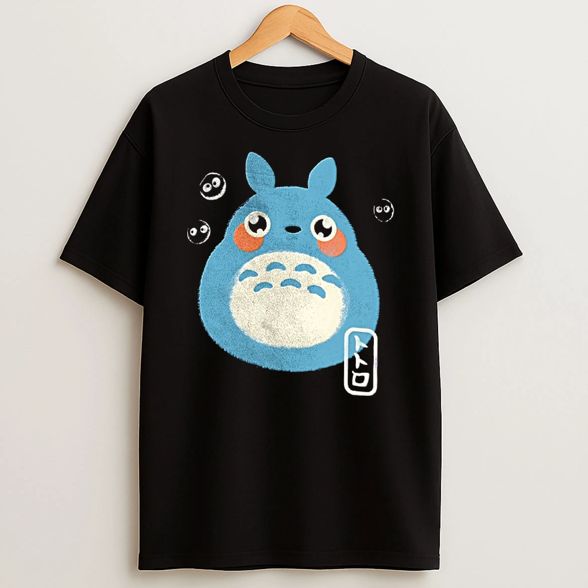 Officials Totoro My Neighbor Totoro Character And Soot Sprites T Shirt Sweatshirt