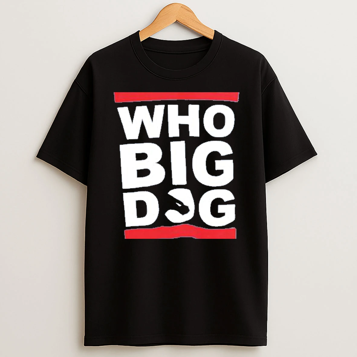 Officials Who Big Dog Slogan Typography Tee T Shirt Sweatshirt